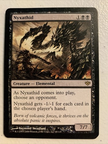 Mtg nyxathid conflux - nyxathid,