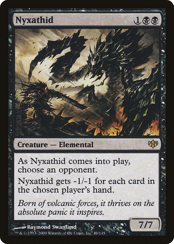 Nyxathid conflux magic mtg - nyxathid,