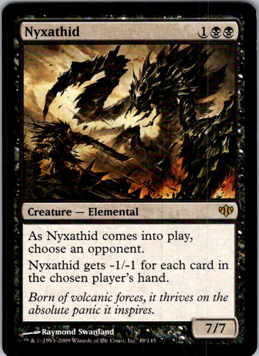 Nyxathid conflux quasi - nyxathid, come