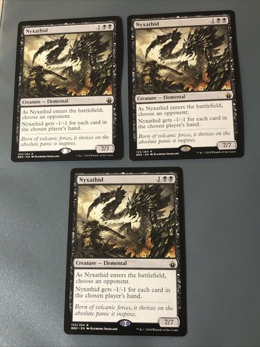 Nyxathid battlebond ottime - x3,