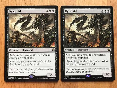 Mtg magic nyxathid - magic, 2x