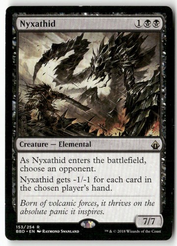 Nyxathid 153 raro battlebond - nyxathid,
